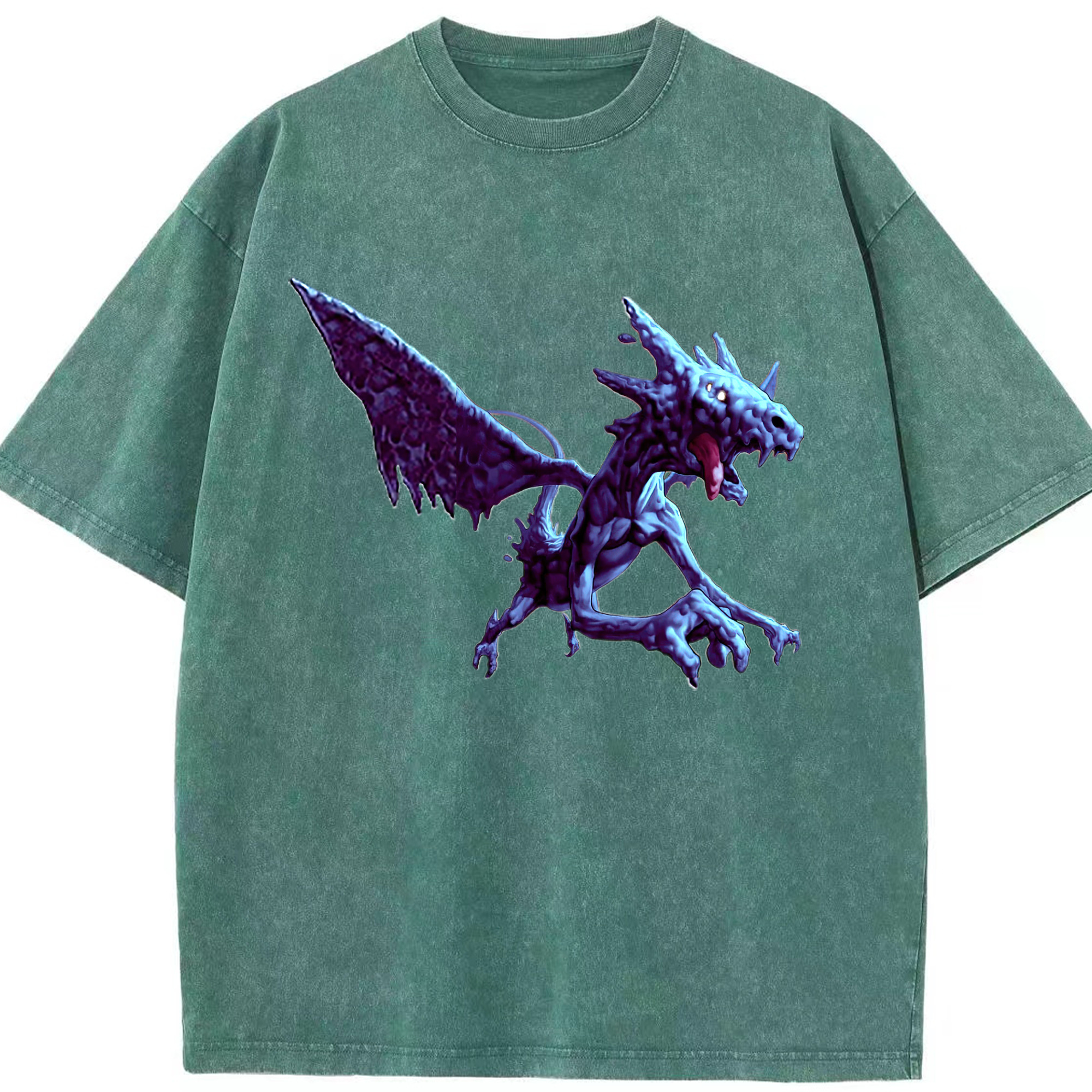 （画像用） 遊☆戯☆王 Yu-Gi-Oh! 綿100% ヴィンテージ風 半袖Tシャツ（フロントプリント）